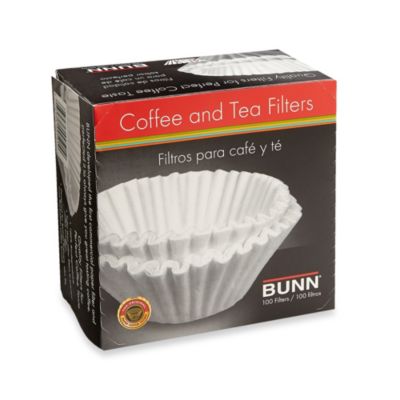 Buy Bunn 100-Count Coffee and Tea Filters from Bed Bath & Beyond